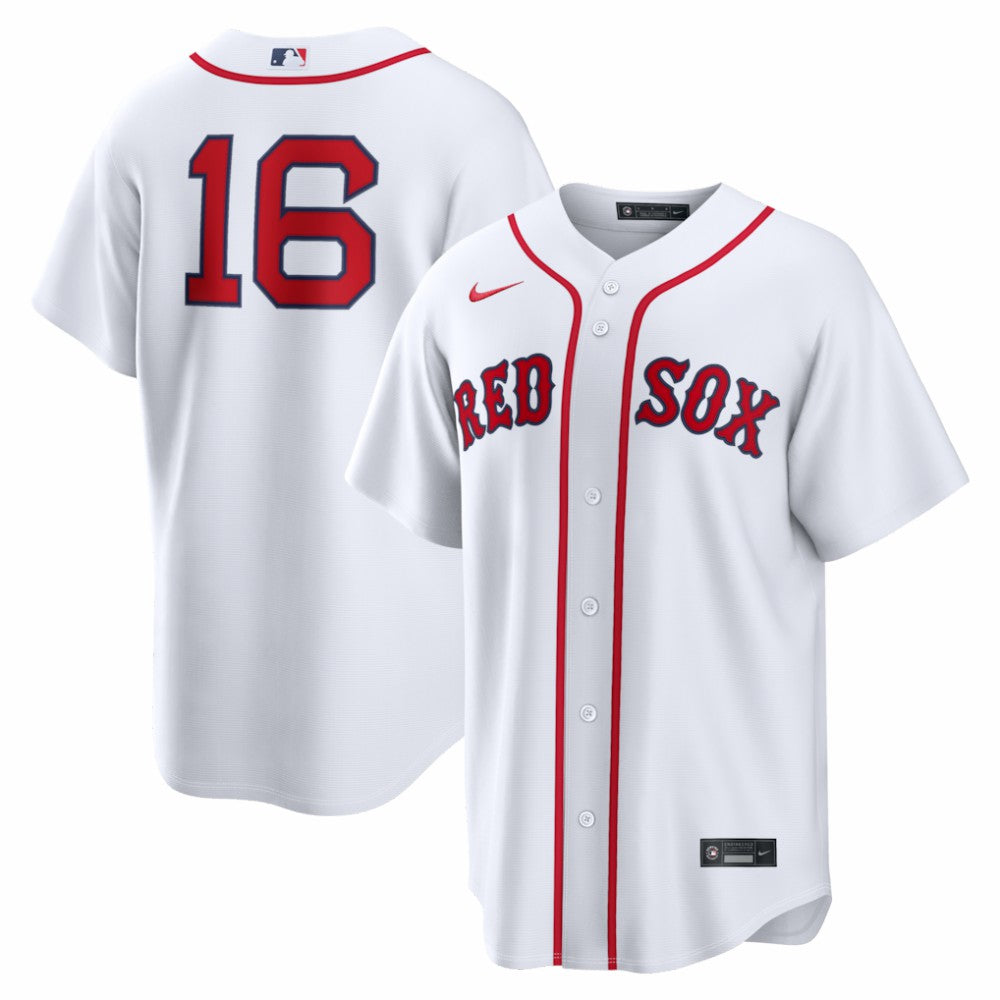 Jarren Duran Boston Red Sox Nike Home Replica Jersey - White Jerseys