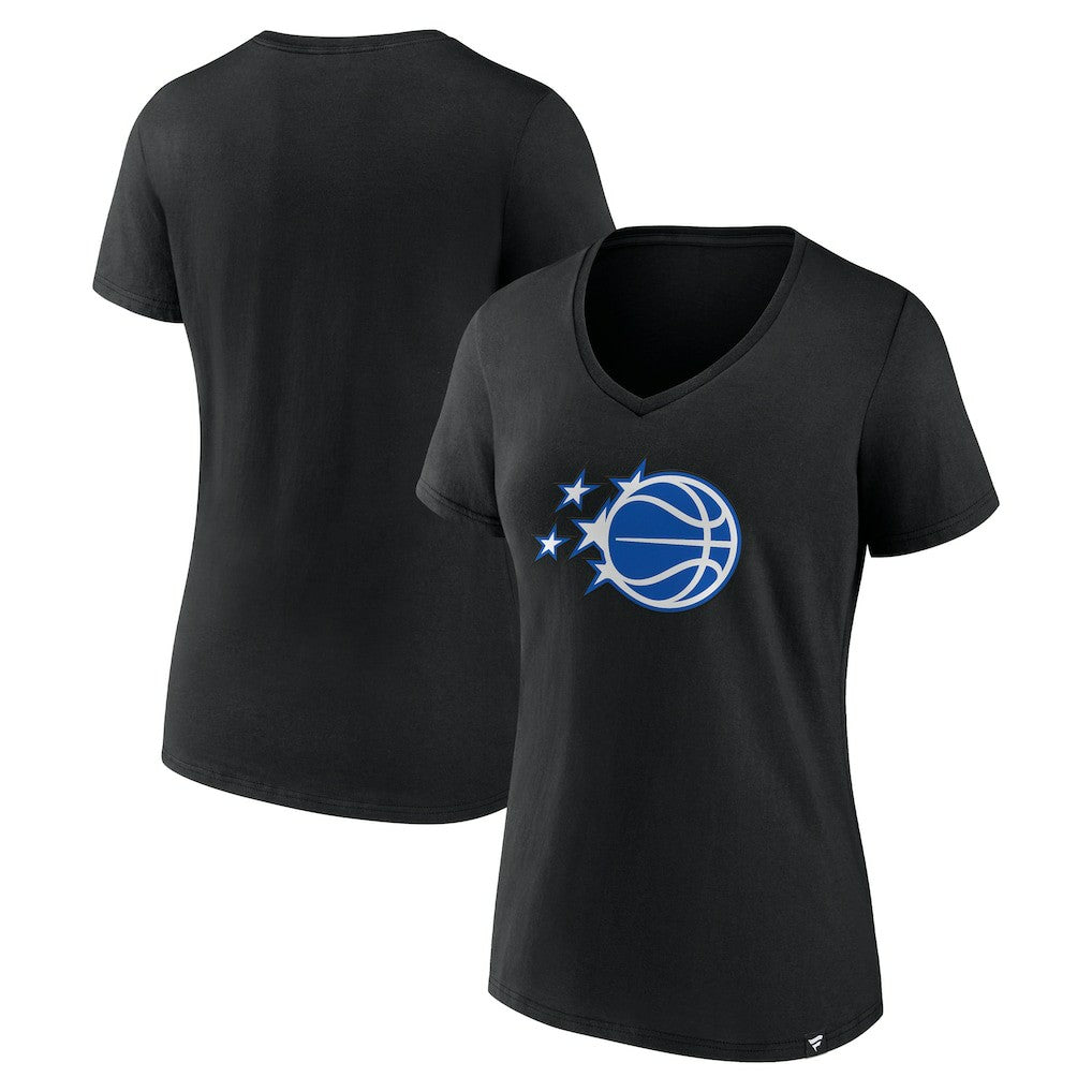 Orlando Magic Women's Essential V-Neck T-Shirt Black