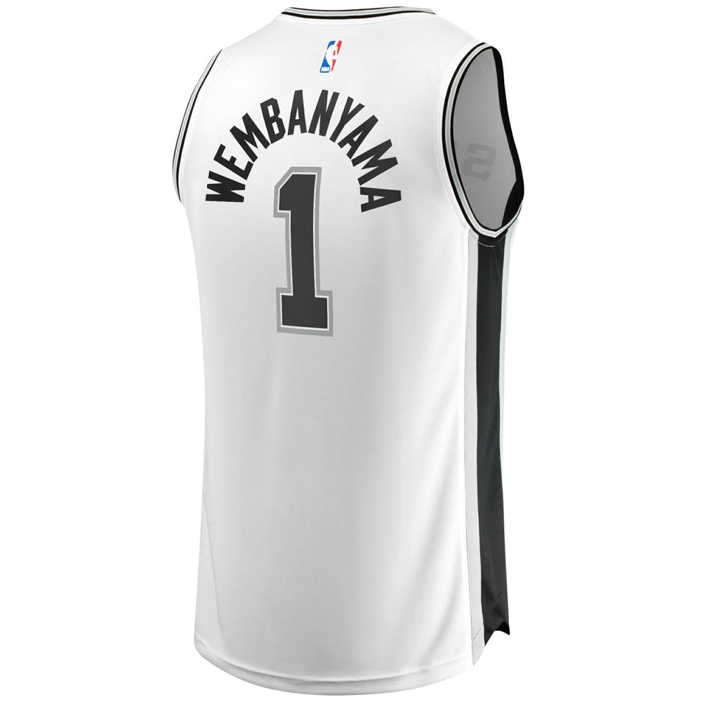 Victor Wembanyama San Antonio Spurs Youth Fast Break Replica Player Jersey Association Edition White - Fanatics