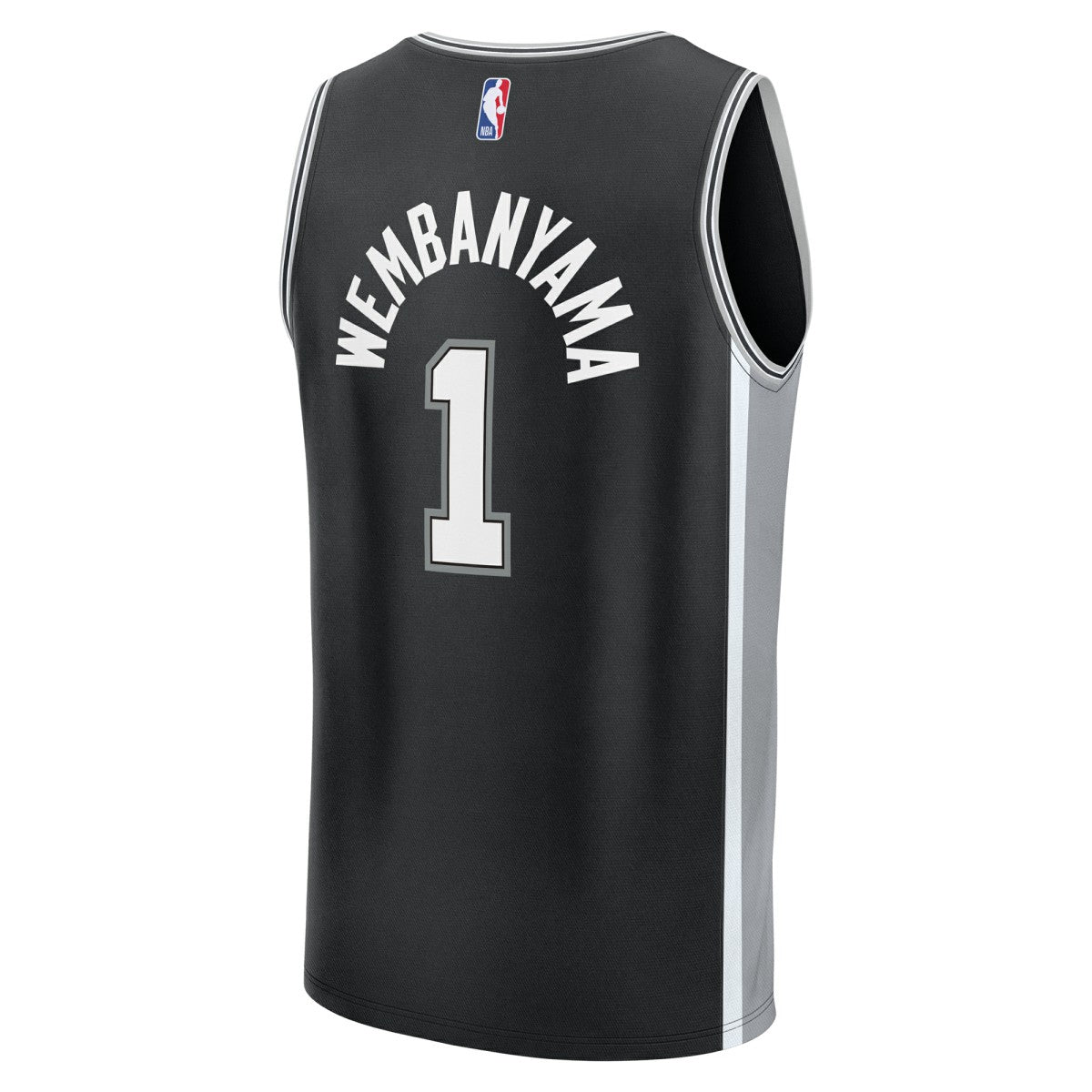 Victor Wembanyama San Antonio Spurs Fast Break Replica Player Jersey Icon Edition Black - Fanatics