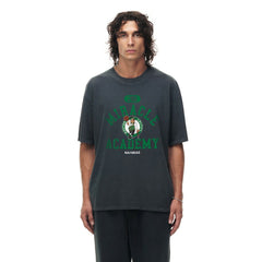 Boston Celtics Unisex Miracle Academy x NBA Collection Vintage Boxy T-shirt Heather Black