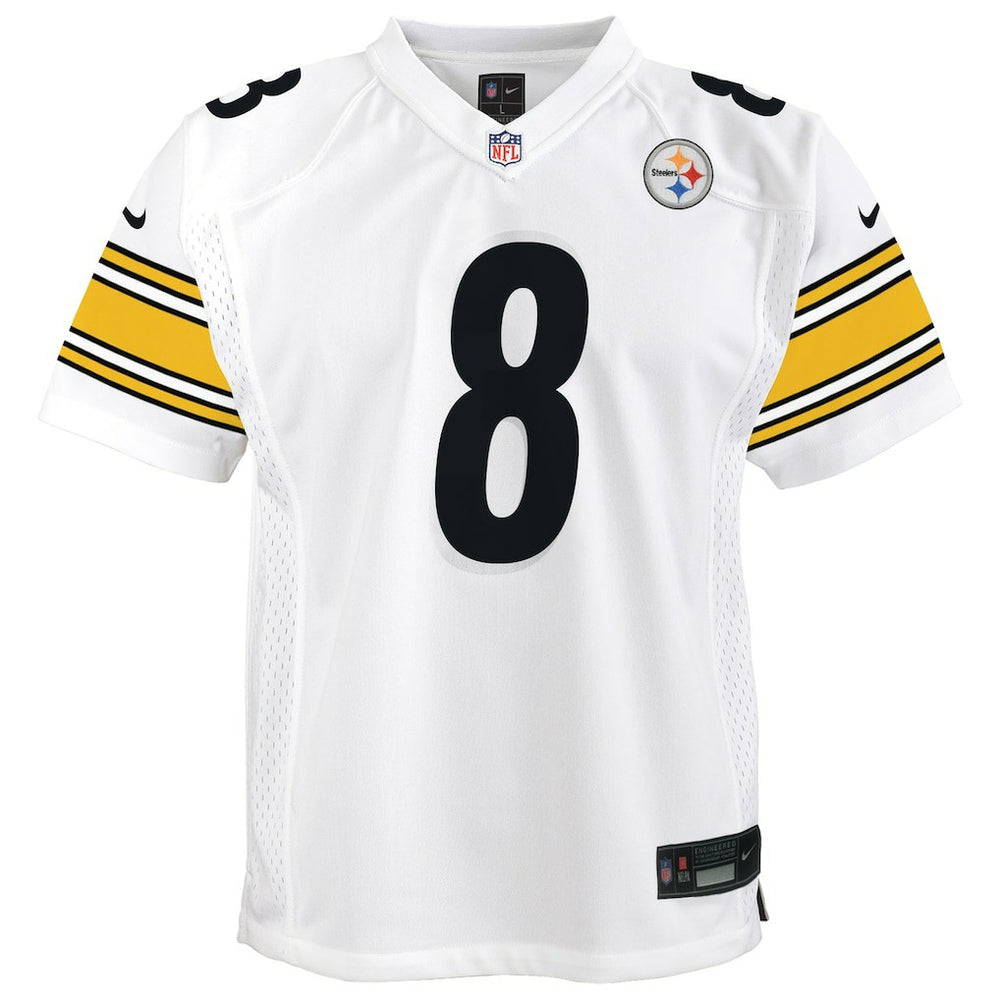 Aaron Rodgers Pittsburgh Steelers Youth Game Jersey - White