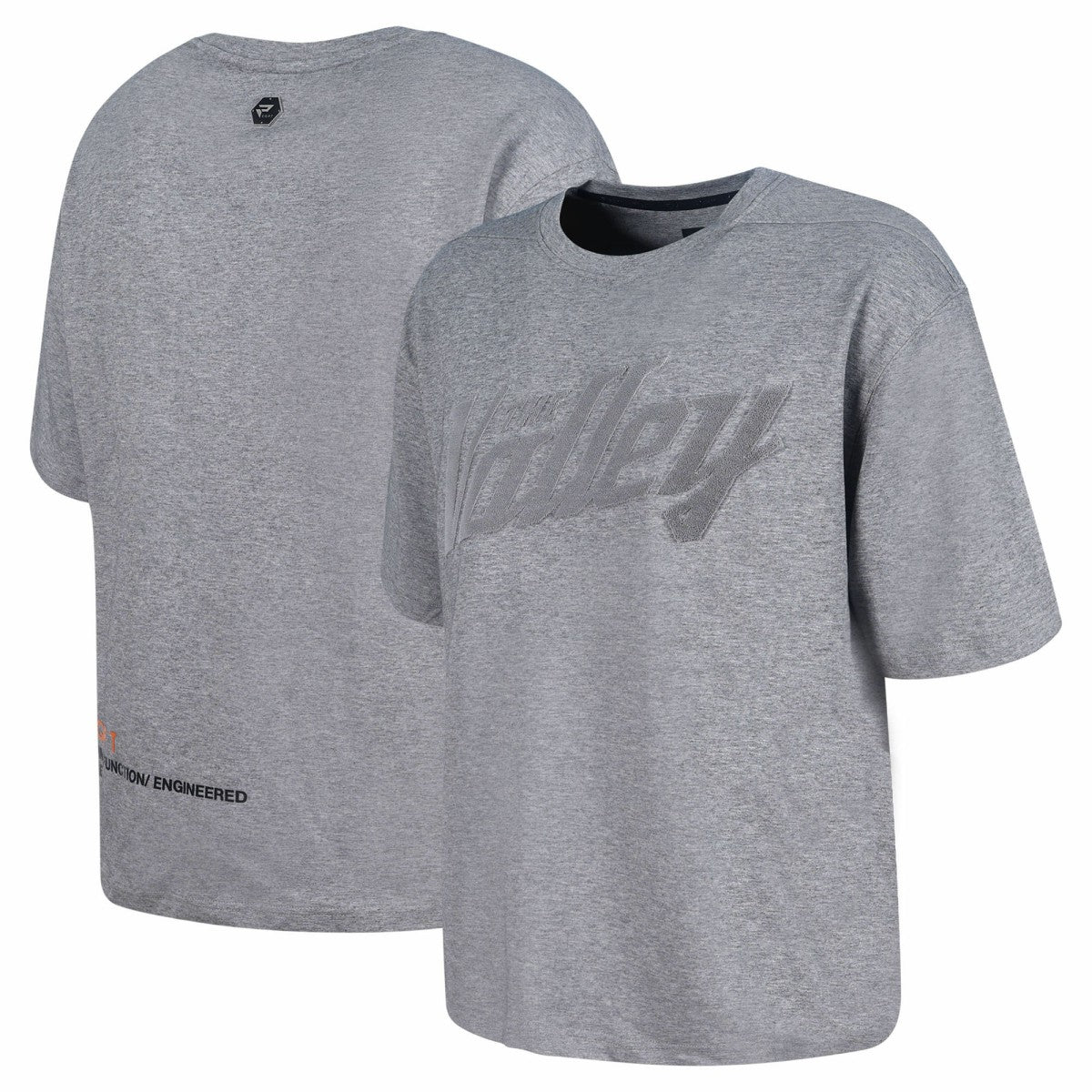 Phoenix Suns Protege Eco-Poly Interlock Fashion Tonal T-Shirt Heather Gray outlet