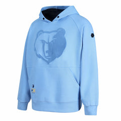 Memphis Grizzlies Protege Eco-Poly Interlock Fashion Tonal Hoodie Light Blue