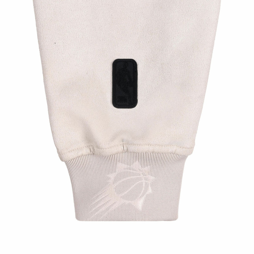 Phoenix Suns Protege Eco-Friendly Functional Suede Fashion Tonal Hoodie Cream