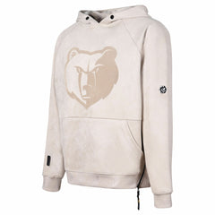 Memphis Grizzlies Protege Eco-Friendly Functional Suede Fashion Tonal Hoodie Cream outlet