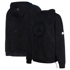 Boston Celtics Protege Eco-Friendly Functional Suede Fashion Tonal Hoodie Black