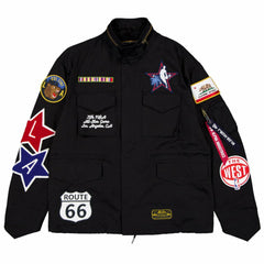 2026 NBA All-Star Game x Alpha Industries Field Full-Zip Jacket Black - New Era