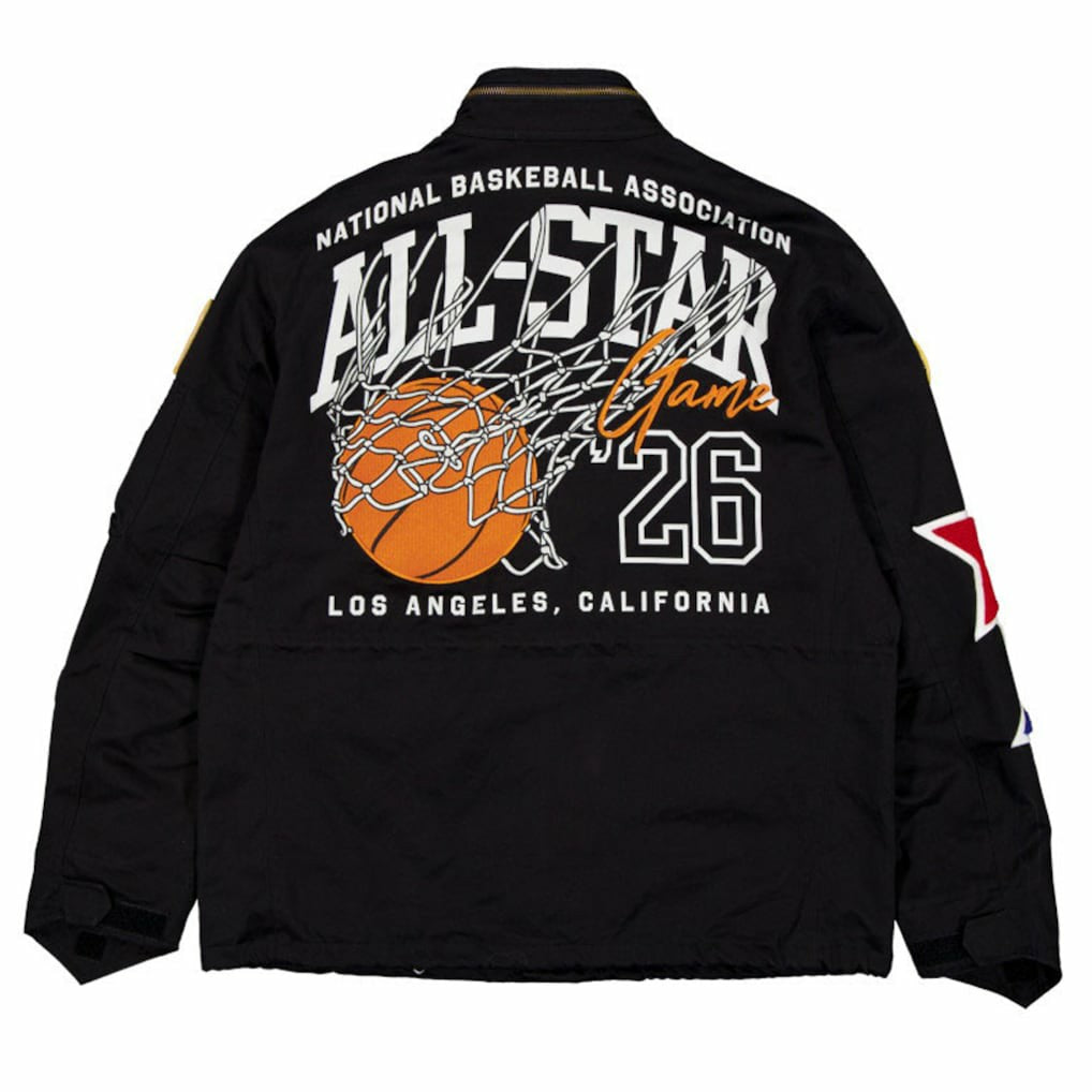 2026 NBA All-Star Game x Alpha Industries Field Full-Zip Jacket Black - New Era