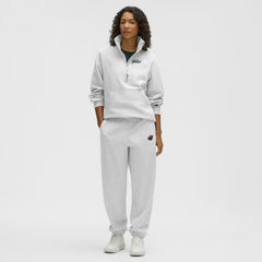 Minnesota Wild lululemon Women's Long Scuba Oversized Half-Zip Funnel Neck - Heathered Core Ultra Light Grey | US 203201175