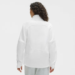 Chicago Blackhawks lululemon Women's Long Scuba Oversized Half-Zip Funnel Neck - White | US 203201180
