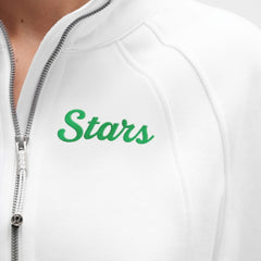 Dallas Stars lululemon Women's Long Scuba Oversized Half-Zip Funnel Neck - White | US 203201183