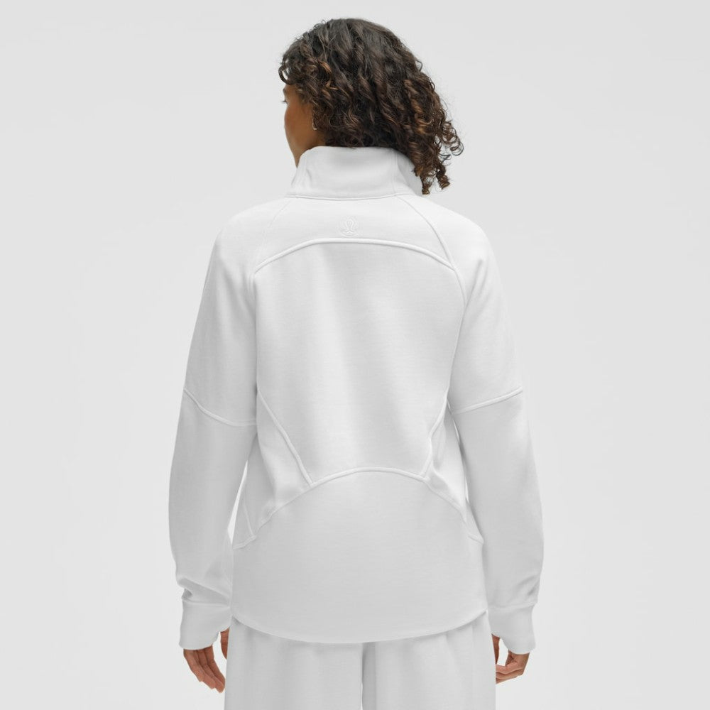 Minnesota Wild lululemon Women's Long Scuba Oversized Half-Zip Funnel Neck - White | US 203201188