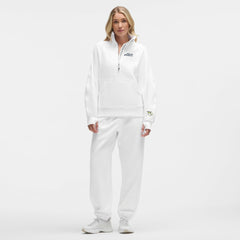 Nashville Predators lululemon Women's Long Scuba Oversized Half-Zip Funnel Neck - White | US 203201193