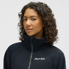 Toronto Maple Leafs lululemon Women's Long Scuba Oversized Half-Zip Funnel Neck - True Navy | US 203201196