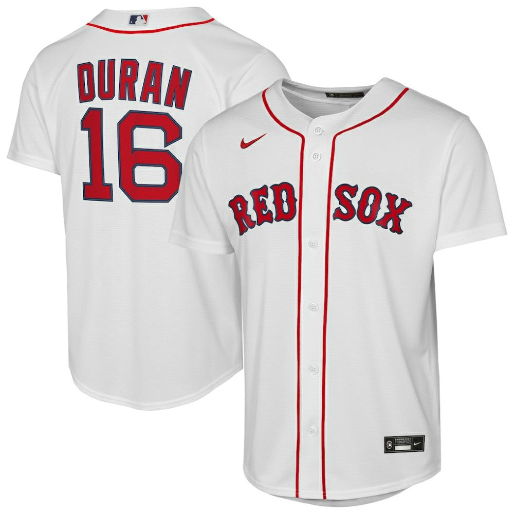 Jarren Duran Boston Red Sox Nike Youth Home Replica Player Jersey - White Jerseys