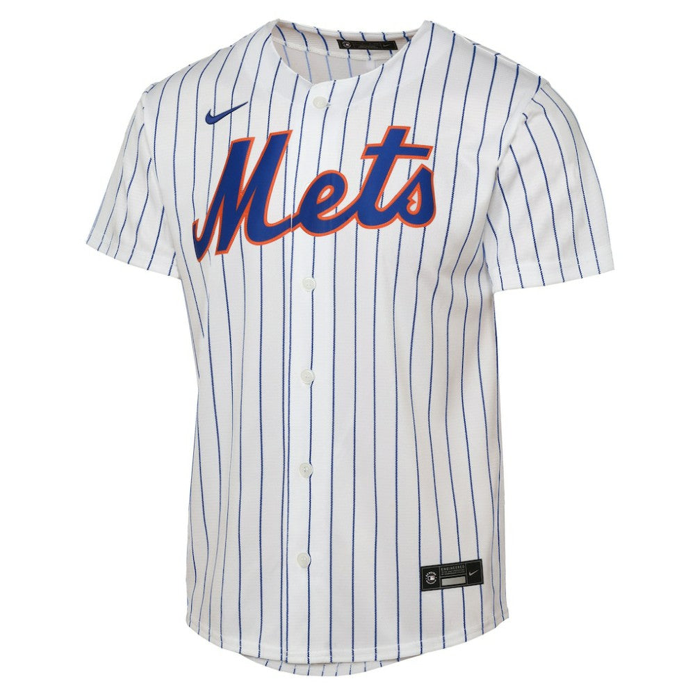 Francisco Lindor New York Mets Nike Youth Home Replica Player Jersey - White Jerseys