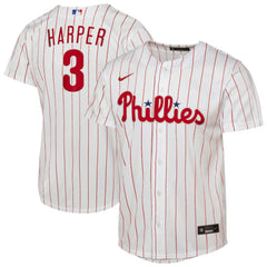 Bryce Harper Philadelphia Phillies Nike Youth Home Replica Player Jersey - White Jerseys