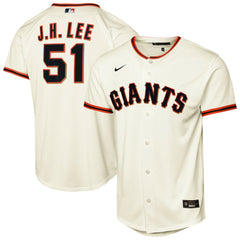 Jung Hoo Lee San Francisco Giants Nike Youth Home Replica Player Jersey - Cream Jerseys
