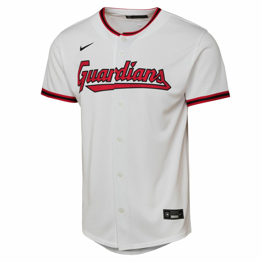 José Ramírez Cleveland Guardians Nike Youth Home Replica Player Jersey - White Jerseys