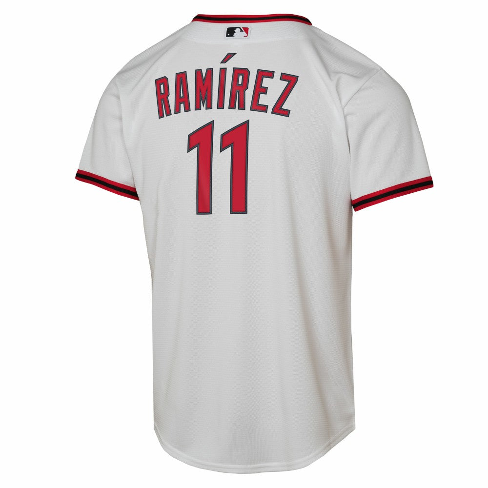 José Ramírez Cleveland Guardians Nike Youth Home Replica Player Jersey - White Jerseys