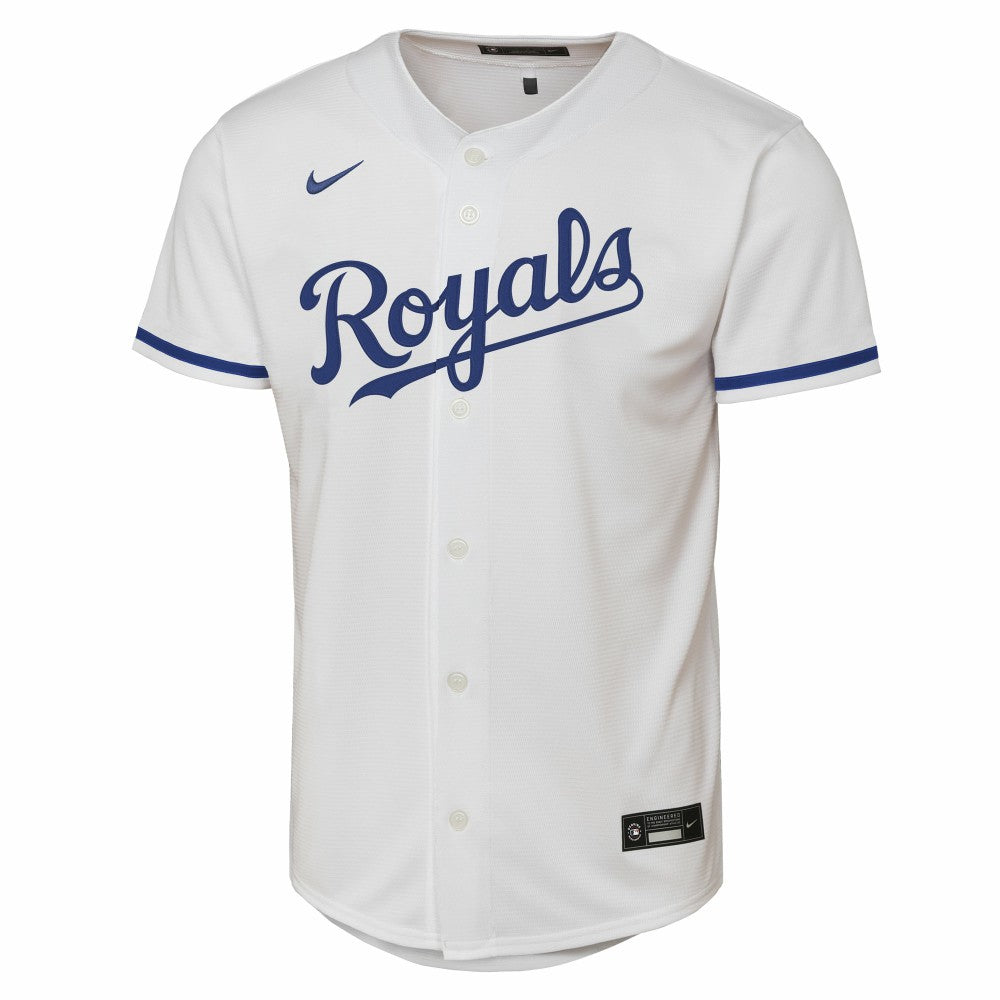 Bobby Witt Jr. Kansas City Royals Nike Youth Home Replica Player Jersey - White Jerseys