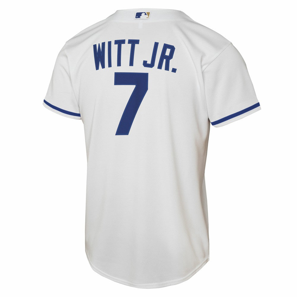 Bobby Witt Jr. Kansas City Royals Nike Youth Home Replica Player Jersey - White Jerseys