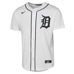 Tarik Skubal Detroit Tigers Nike Youth Home Replica Player Jersey - White Jerseys