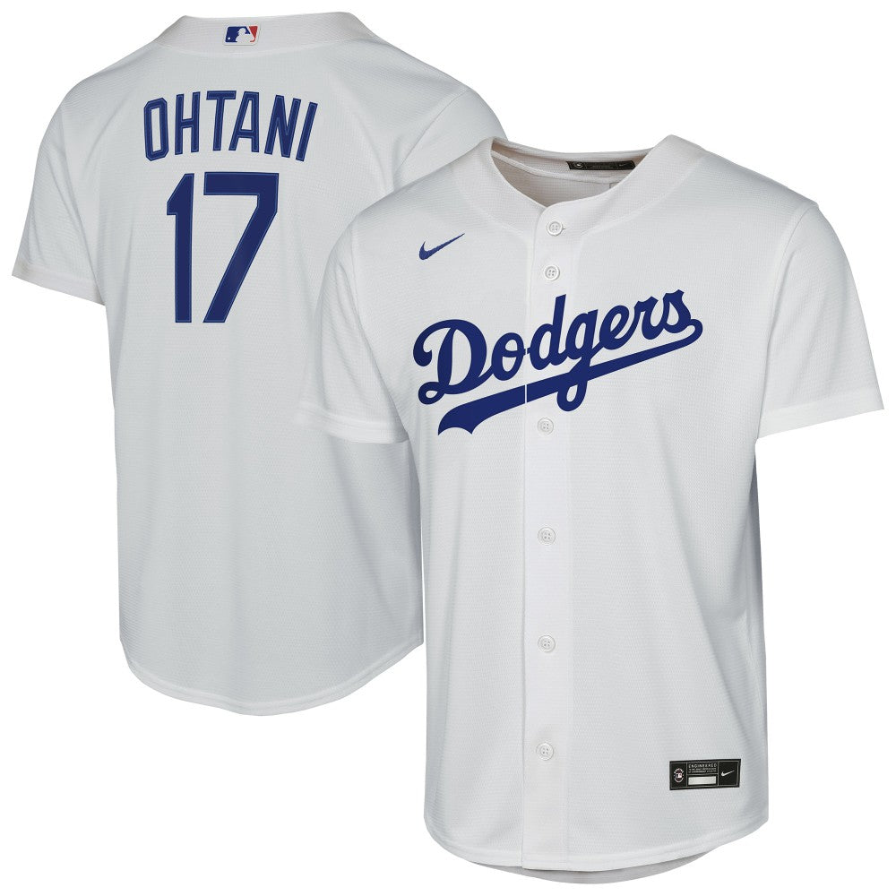 Shohei Ohtani Los Angeles Dodgers Nike Youth Home Replica Player Jersey - White Jerseys