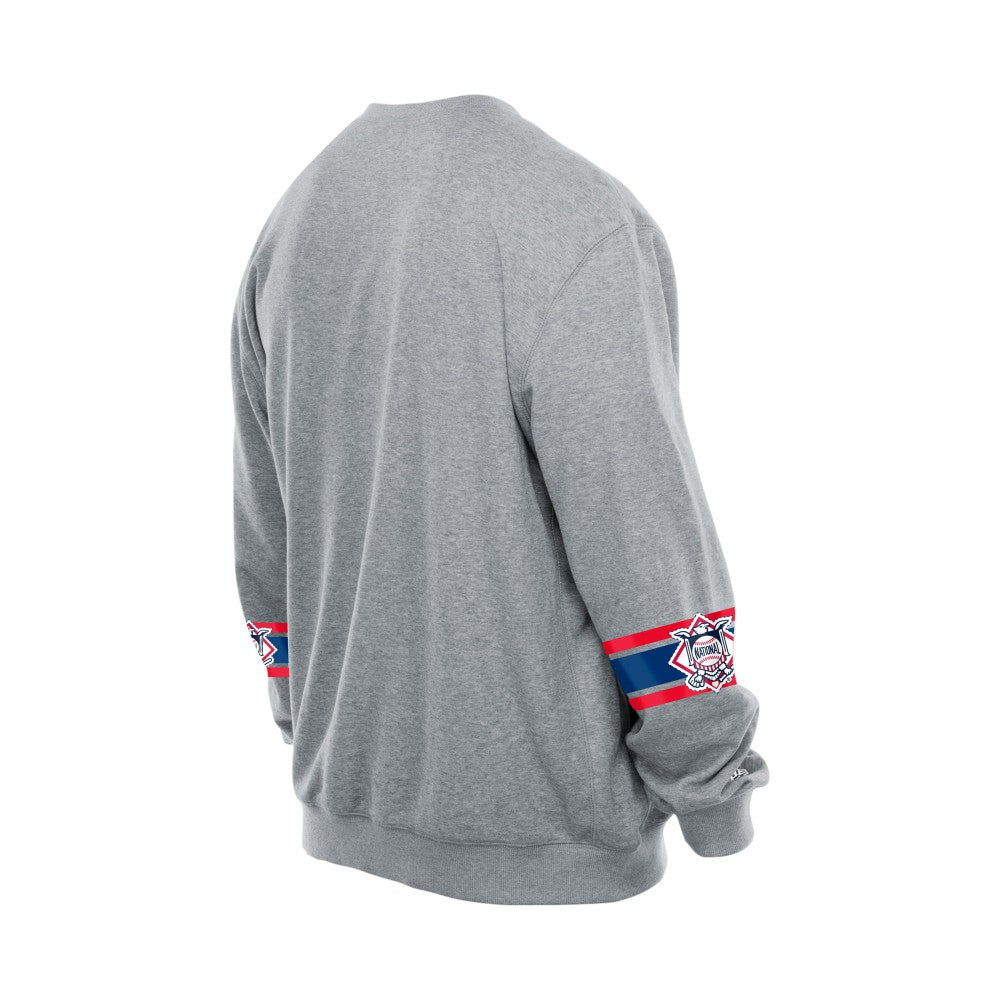 Los Angeles Dodgers New Era Sport Classics Sweatshirt - Gray Sweatshirts