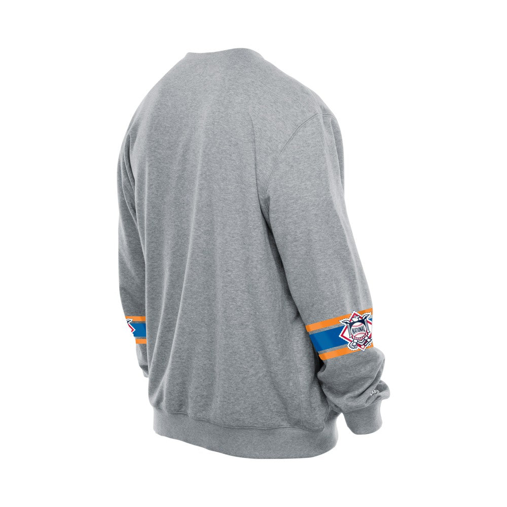 New York Mets New Era Sport Classics Sweatshirt - Gray Sweatshirts