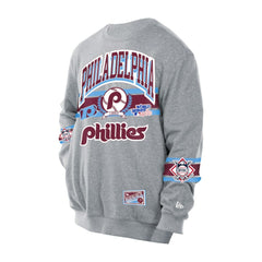Philadelphia Phillies New Era Sport Classics Sweatshirt - Gray Sweatshirts