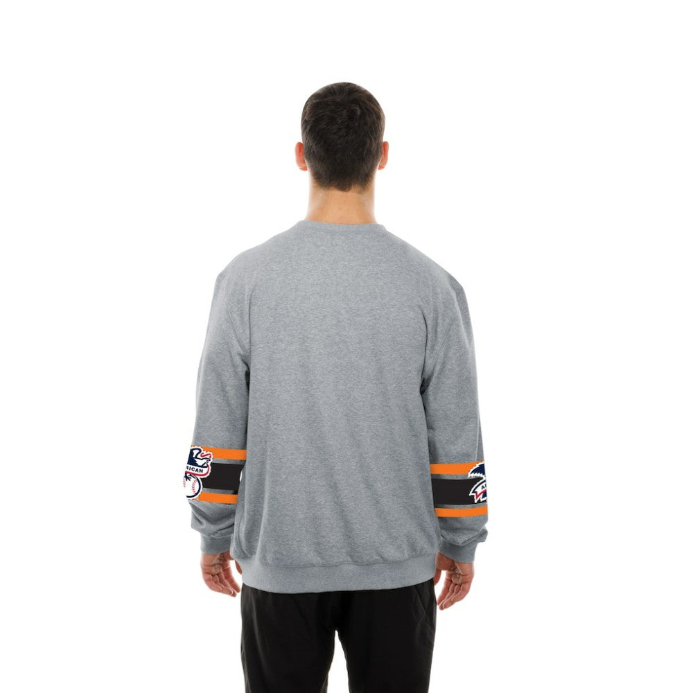Baltimore Orioles New Era Sport Classics Sweatshirt - Gray Sweatshirts