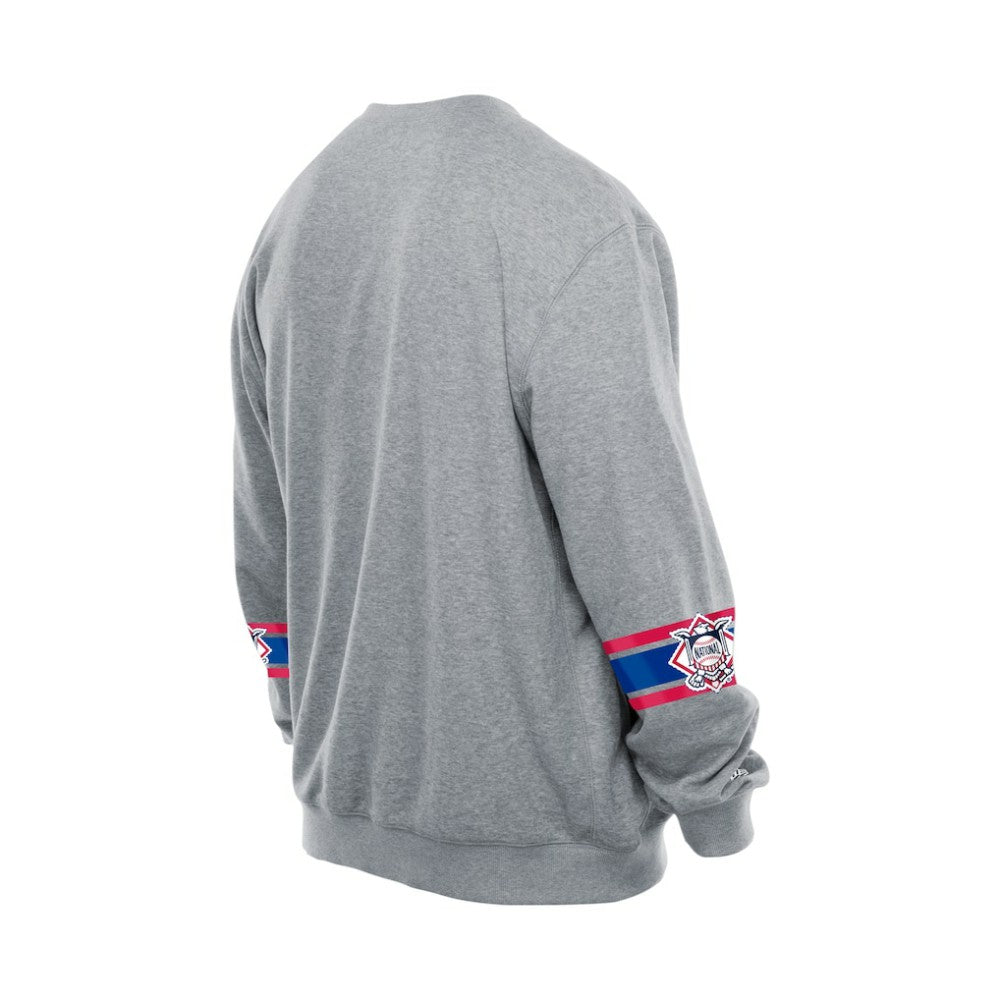 Atlanta Braves New Era Sport Classics Sweatshirt - Gray Sweatshirts