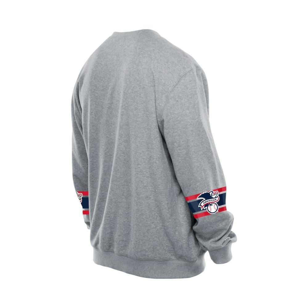 Boston Red Sox New Era Sport Classics Sweatshirt - Gray Sweatshirts