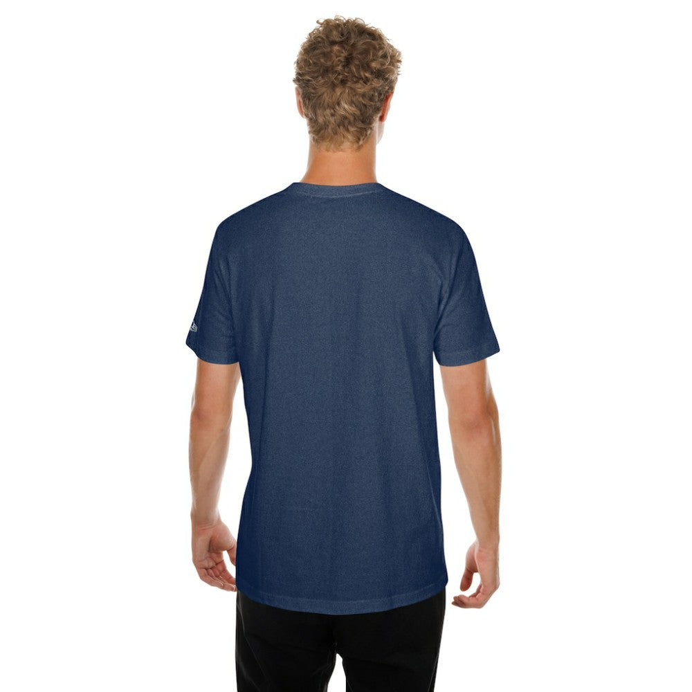 Los Angeles Dodgers New Era  Oversized Throwback Distressed T-Shirt - Navy T-shirts