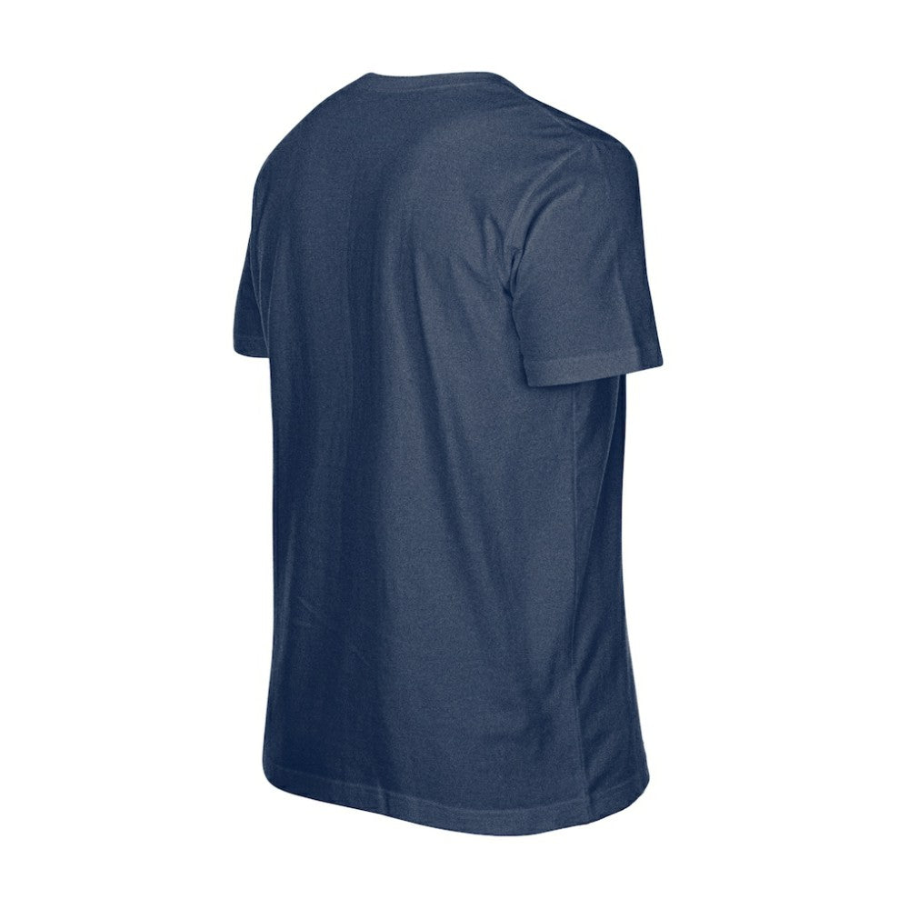 Los Angeles Dodgers New Era  Oversized Throwback Distressed T-Shirt - Navy T-shirts