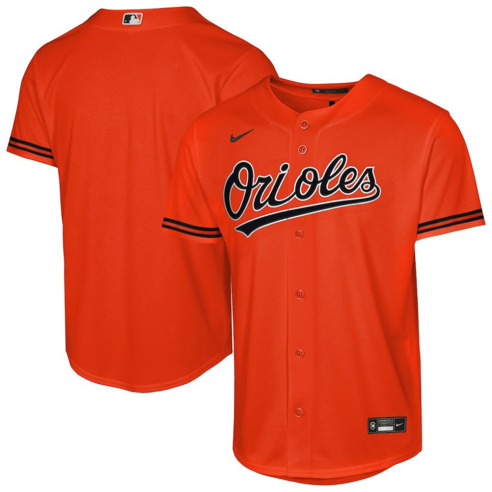 Baltimore Orioles Nike Youth Alternate 2 Replica Jersey - Orange Jerseys