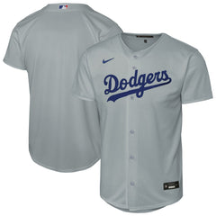Los Angeles Dodgers Nike Youth Alternate Replica Jersey - Gray Jerseys