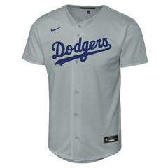 Los Angeles Dodgers Nike Youth Alternate Replica Jersey - Gray Jerseys
