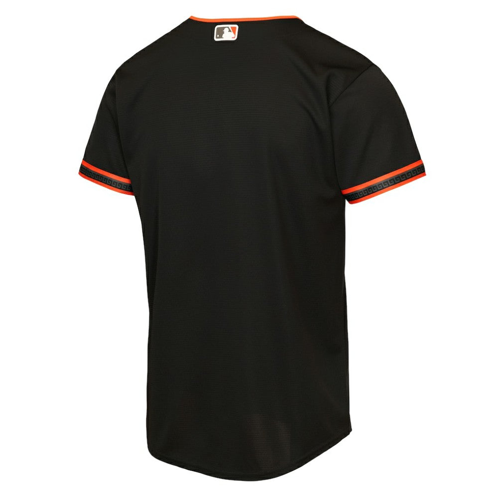 San Francisco Giants Nike Youth Alternate Replica Jersey - Black Jerseys