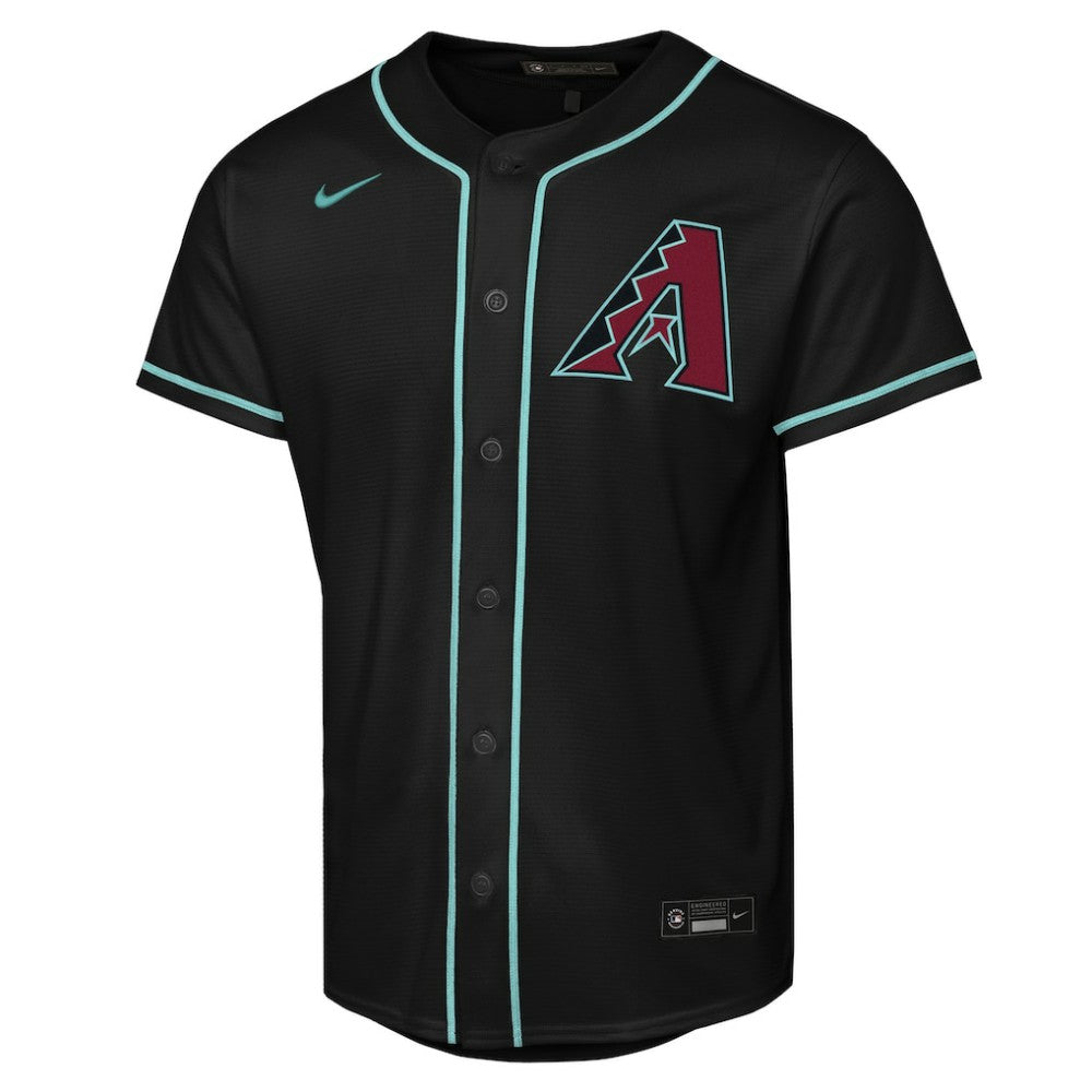 Corbin Carroll Arizona Diamondbacks Nike Youth Alternate Replica Jersey - Black Jerseys