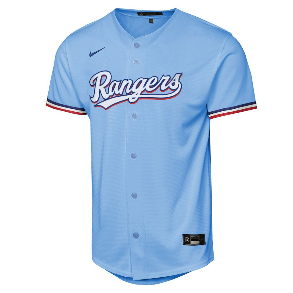 Corey Seager Texas Rangers Nike Youth Alternate Replica Jersey - Light Blue Jerseys