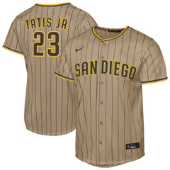 Fernando Tatis Jr. San Diego Padres Nike Youth Alternate Replica Jersey - Khaki Jerseys