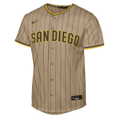 Fernando Tatis Jr. San Diego Padres Nike Youth Alternate Replica Jersey - Khaki Jerseys