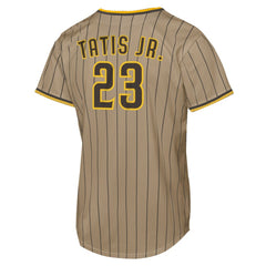 Fernando Tatis Jr. San Diego Padres Nike Youth Alternate Replica Jersey - Khaki Jerseys