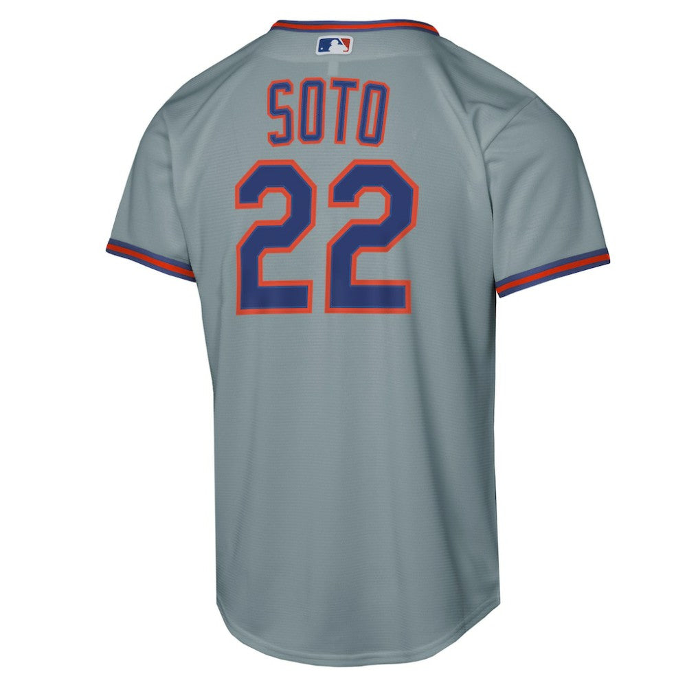 Juan Soto New York Mets Nike Youth Road Replica Jersey - Gray Jerseys