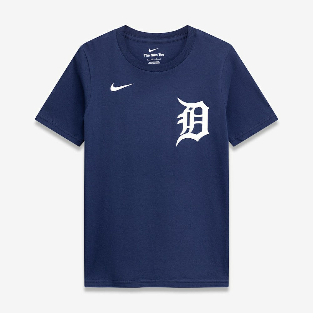 Riley Greene Detroit Tigers Nike Youth Name & Number T-Shirt - Navy T-shirts