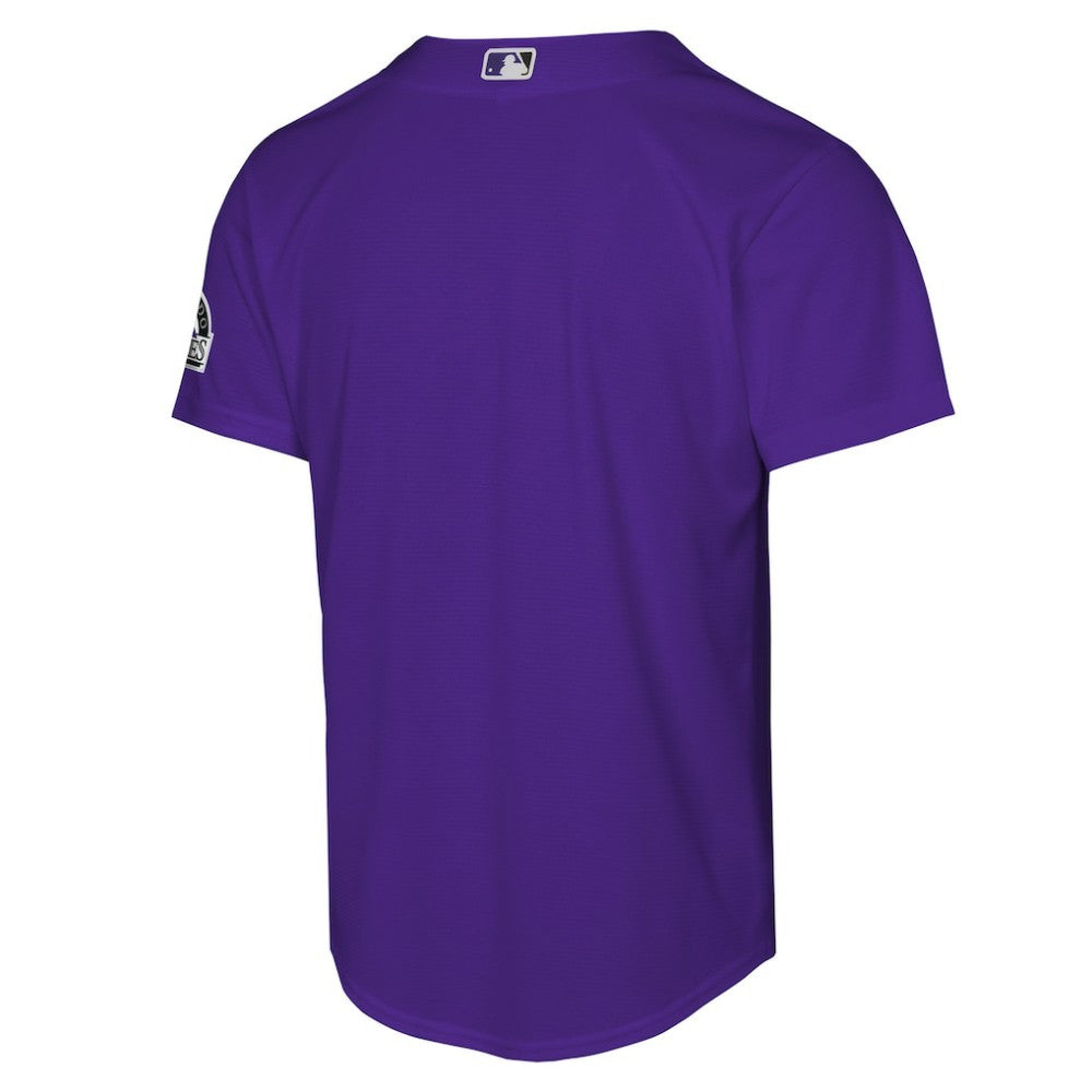 Colorado Rockies Nike Youth Alternate 2 Stadium Jersey - Purple Jerseys