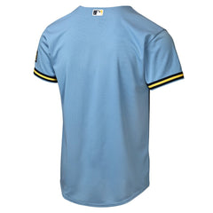 Milwaukee Brewers Nike Youth Road Stadium Jersey - Powder Blue Jerseys